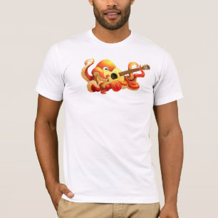 Octopus Playing Guitar Shirt
