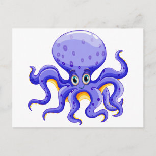 Octopus Postcard