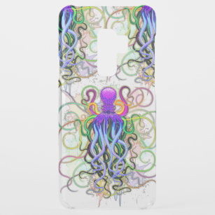 Octopus Psychedelic Luminescence Uncommon Samsung Galaxy S9 Plus Case