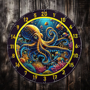 Octopus Reef Adventure Dartboard