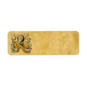 Octopus Return Address Label