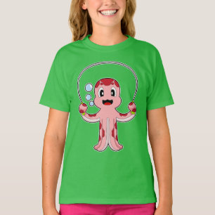 Octopus Rope skipping Jump rope T-Shirt