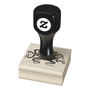 Octopus Rubber Stamp