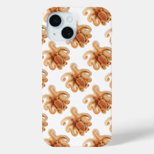 Octopus Salutii, Vintage Marine Aquatic Animals iPhone 15 Case