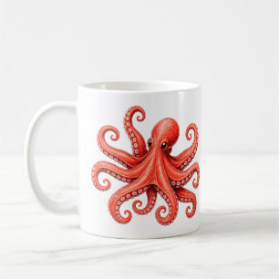 Octopus Sea Life Ocean Animal Design Coffee Mug