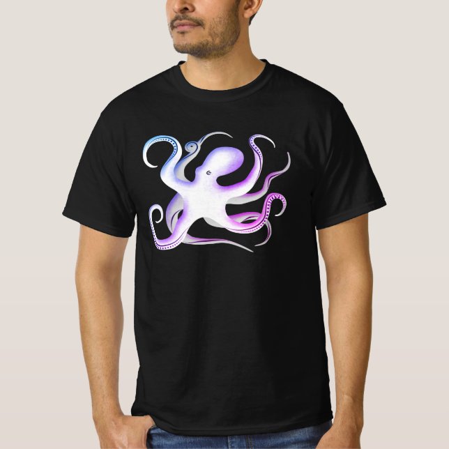 Octopus Silhouette T-Shirt (Front)