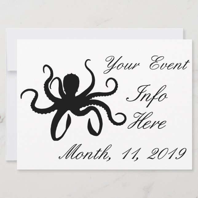 Octopus Silhouette Thunder_Cove (Front)