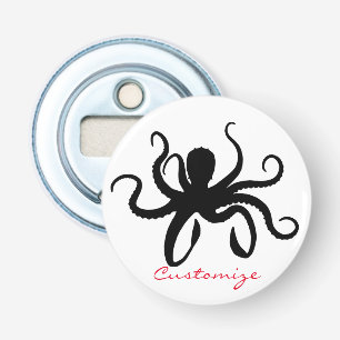 Octopus Silhouette Thunder_Cove Bottle Opener