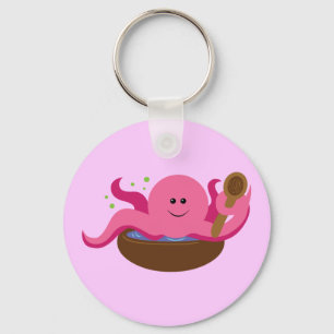 Octopus Soup Key Ring