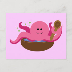 Octopus Soup Postcard