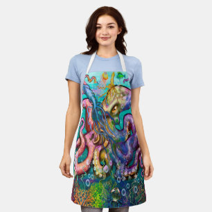 Octopus Spuid Apron