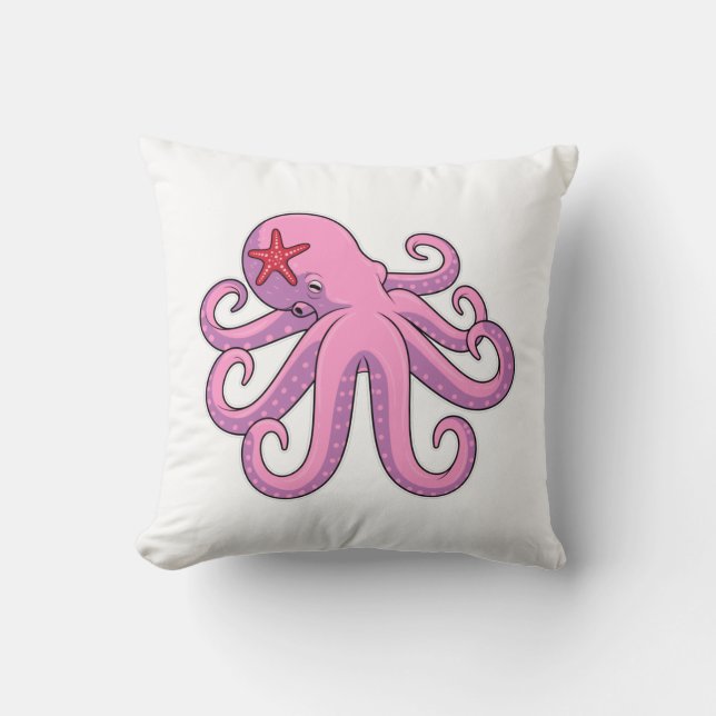 Octopus Starfish Cushion (Front)