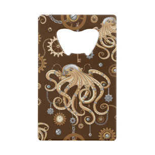 Octopus Steampunk Retro Mechanical Fantasy
