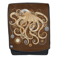 Octopus Steampunk Retro Mechanical Fantasy