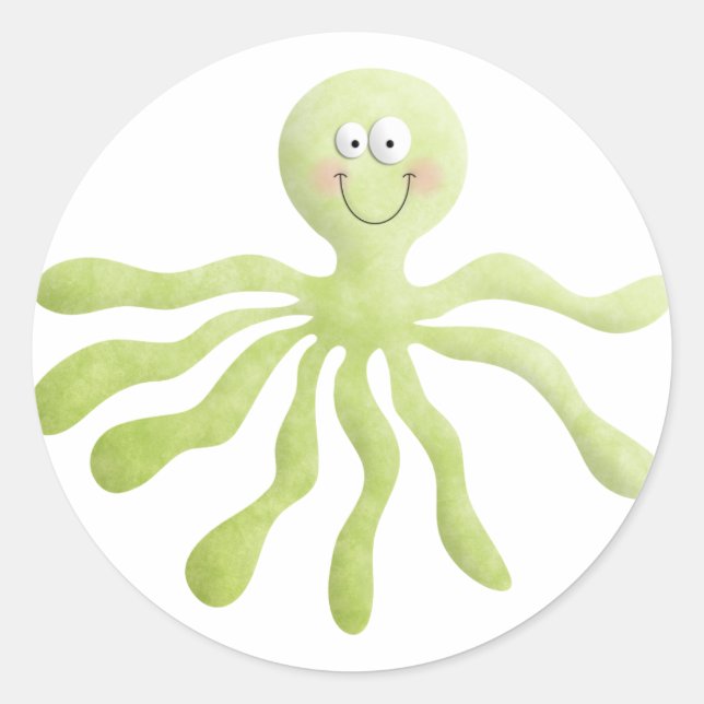 Octopus Sticker (Front)