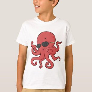 Octopus Sunglasses T-Shirt