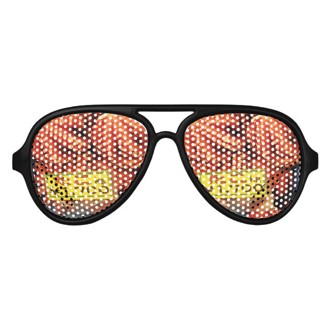 Octopus Tako たこ Tsukiji Fish Market, Tokyo, Japan Aviator Sunglasses (Front)