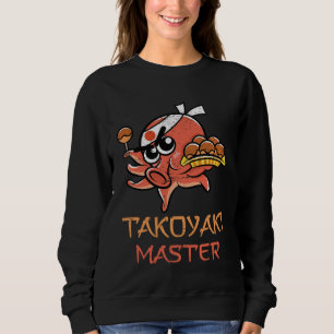 Octopus  Takoyaki Master  Tako Balls  Food  Beer   Sweatshirt