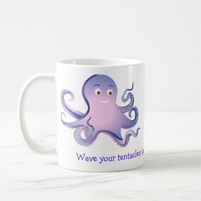 Octopus Tentacles Coffee Mug (Left)
