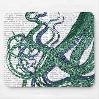 Octopus Tentacles Green and Blue