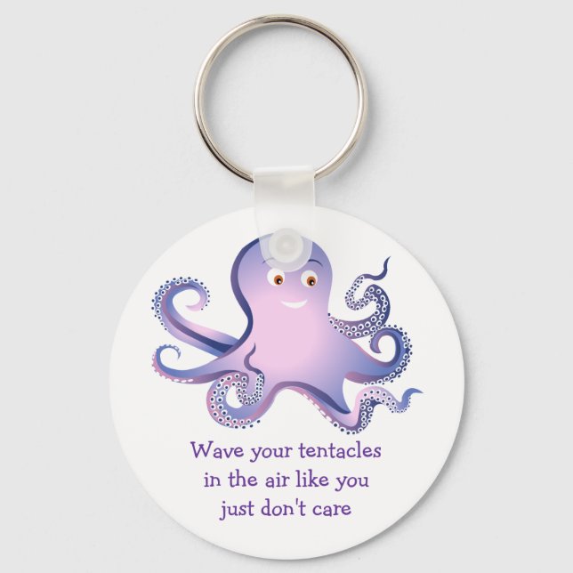 Octopus Tentacles Key Ring (Front)