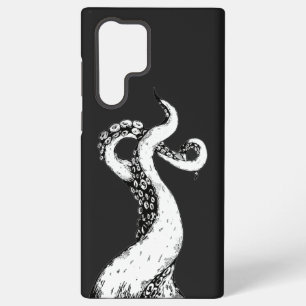octopus tentacles on black Samsung phone case