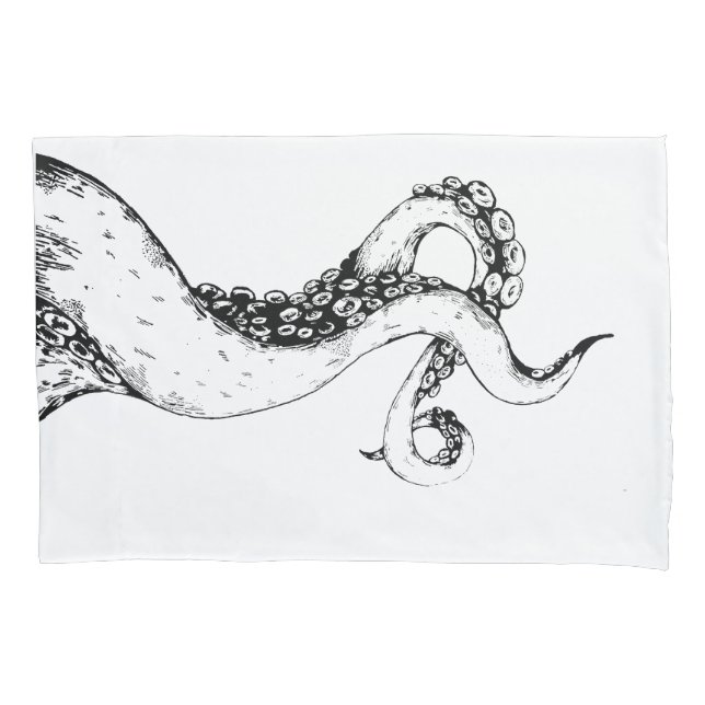 octopus tentacles standard pillowcases (Front-Left)