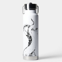 octopus tentacles water bottle