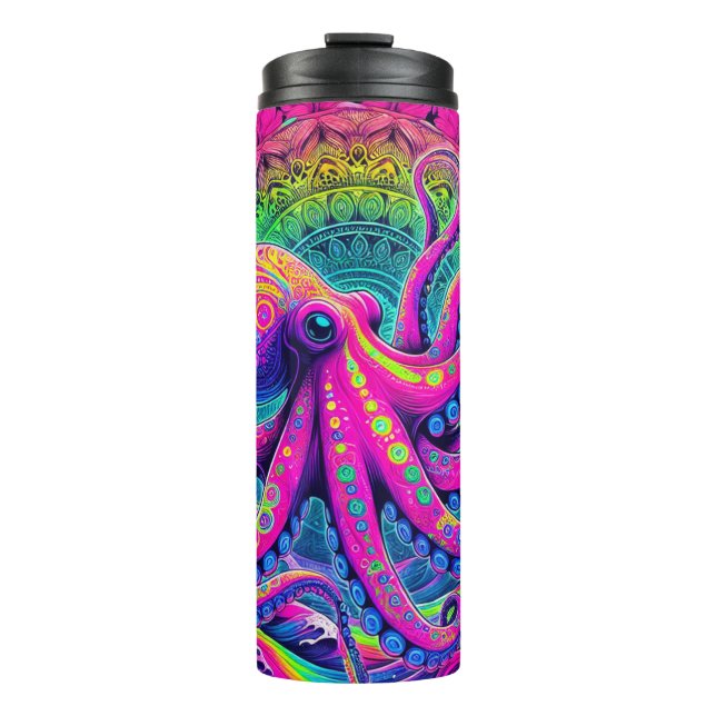 Octopus -Thermal Tumbler (Front)