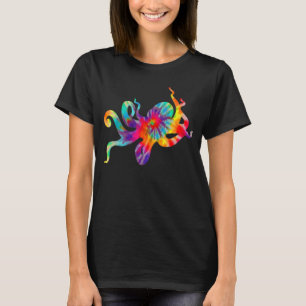 Octopus Tie Dye Vintage Kraken Ocean Animal T-Shirt