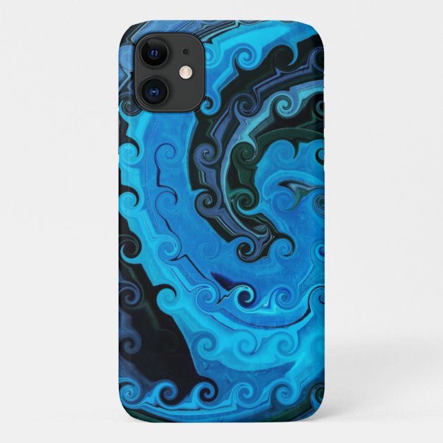 Octopus Under The Sea Abstract Case-Mate iPhone Case (Back)