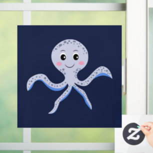 Octopus under the sea kids pattern