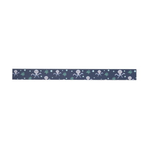 Octopus under the sea kids pattern wrap around label
