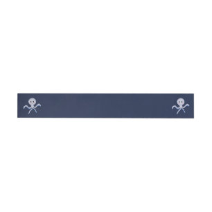 Octopus under the sea kids pattern wraparound address label