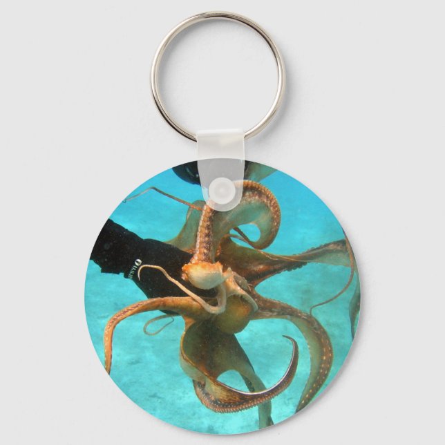 Octopus underwater key ring (Front)