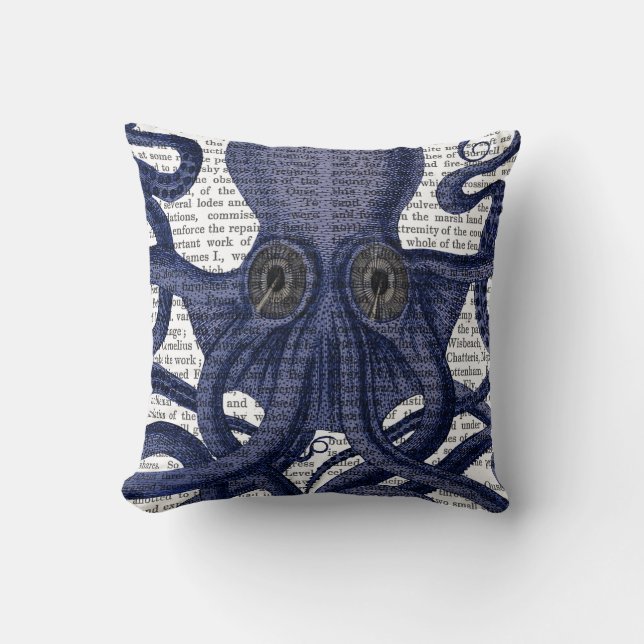 Octopus Up-Close Cushion (Front)