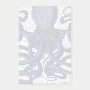 Octopus Up-Close Post-it Notes