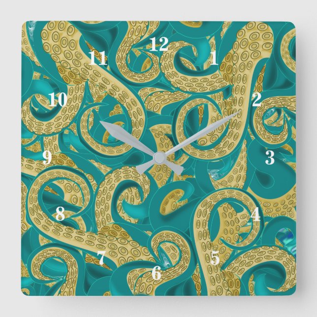 Octopus Wall Clock (Front)