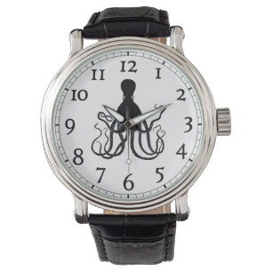 Octopus Watch with Numbers