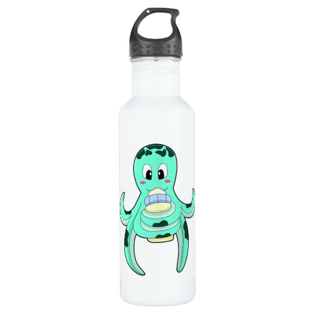 Octopus with Bottle of Milk (Front)