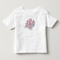 Octopus with Crayon