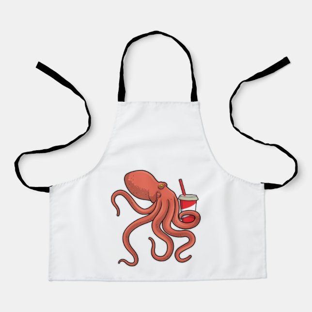 Octopus with Drink Apron (Front)