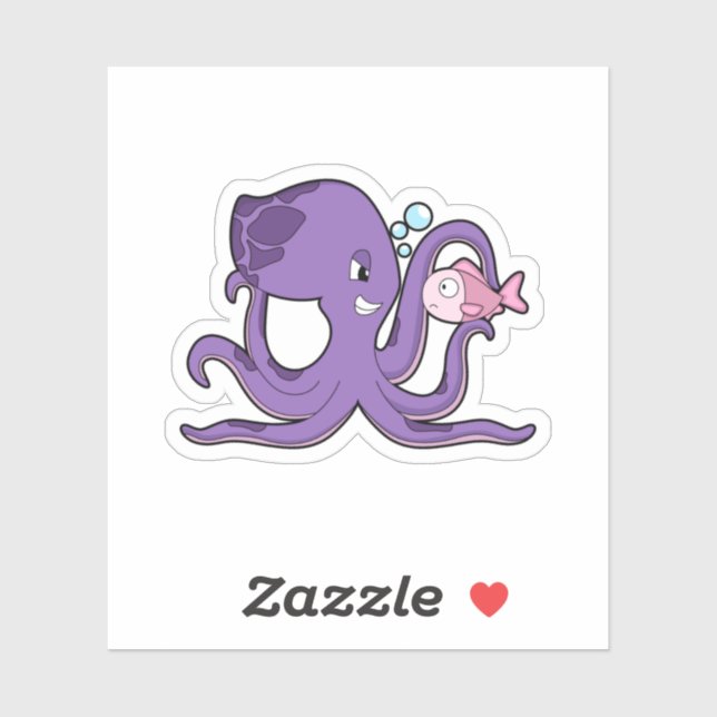 Octopus with Fish.PNG (Sheet)