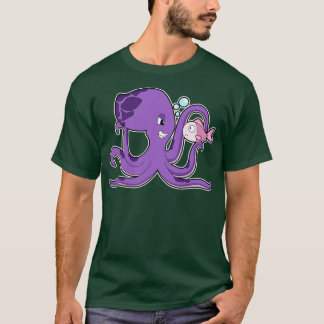 Octopus with Fish T-Shirt