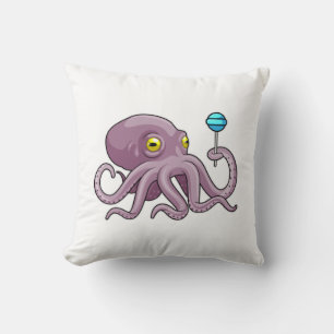 Octopus with Lollipop Cushion