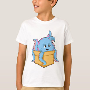 Octopus with Packet.PNG T-Shirt
