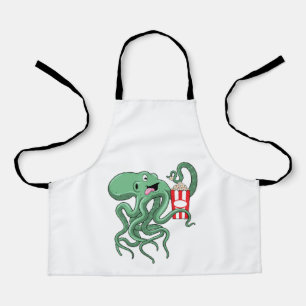 Octopus with Popcorn Apron