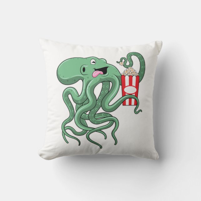 Octopus with Popcorn Cushion (Front)