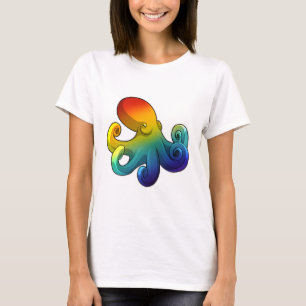 Octopus with Rainbow T-Shirt