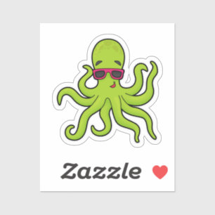Octopus with Sunglasses